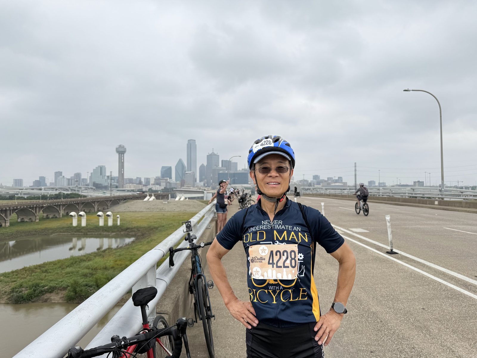Huagang cycling in Dallas, 2025